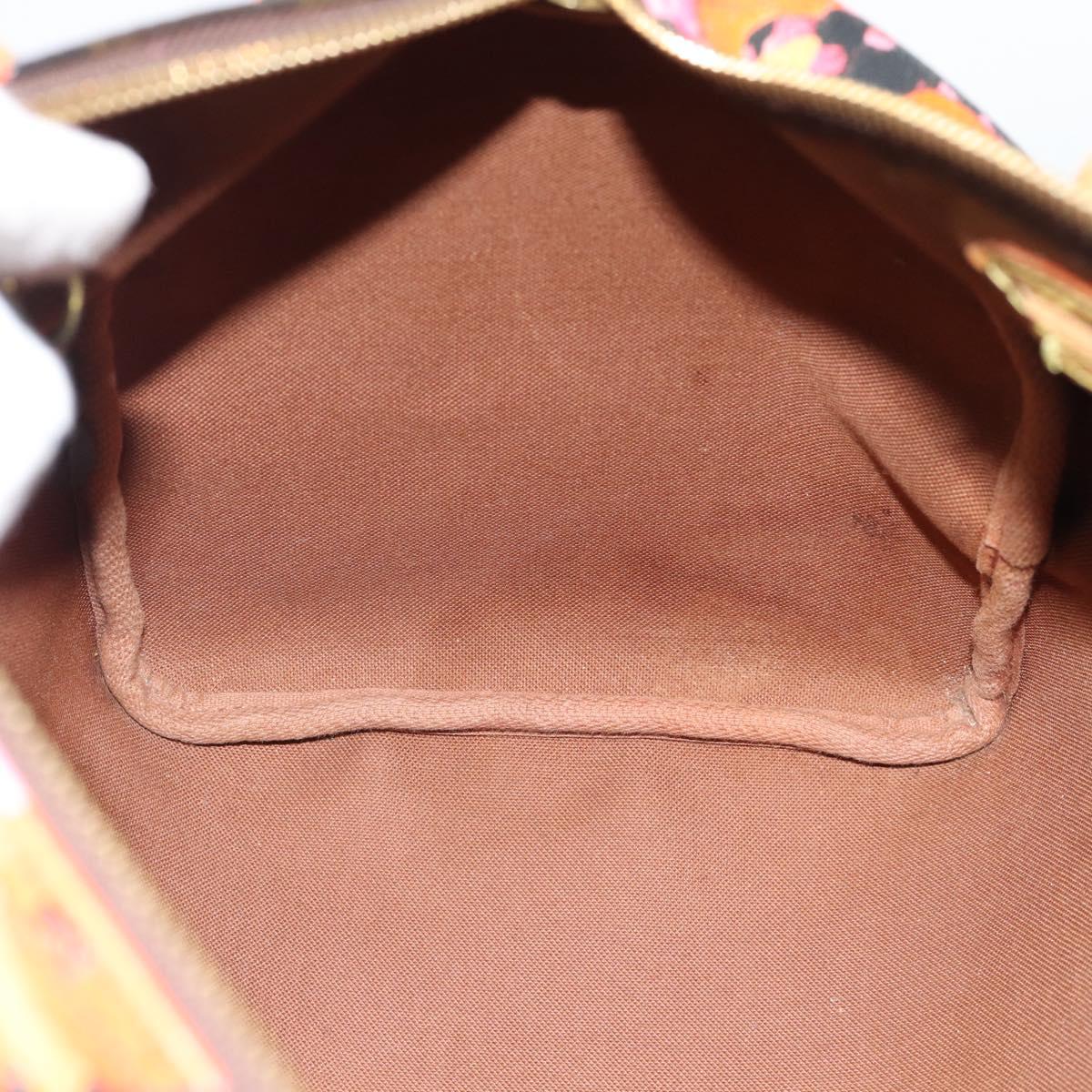LOUIS VUITTON Monogram Rose Speedy 30 Hand Bag Orange Pink M48610 Auth ka4783SAV