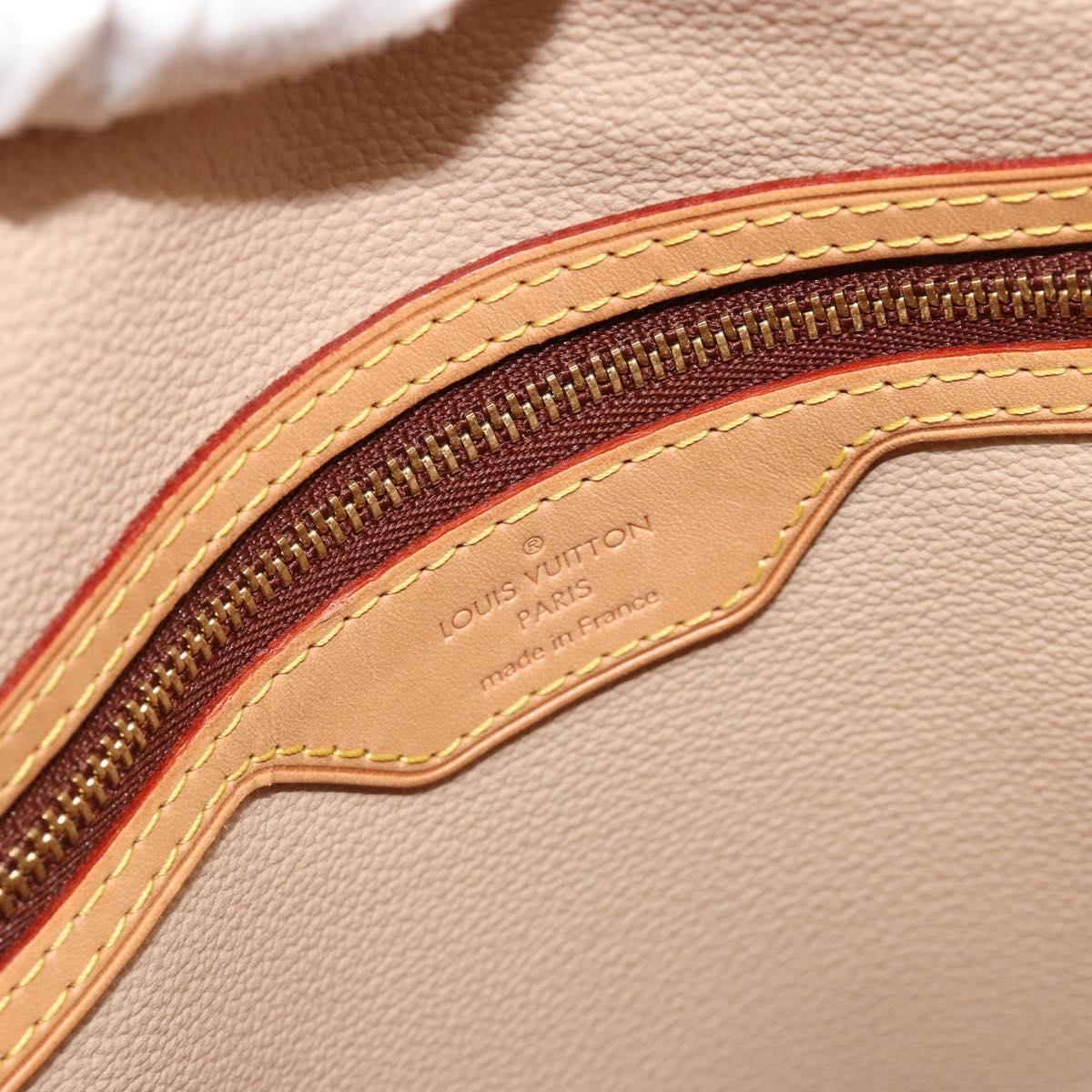 LOUIS VUITTON Monogram Bucket GM Shoulder Bag M42236 LV Auth ka4785