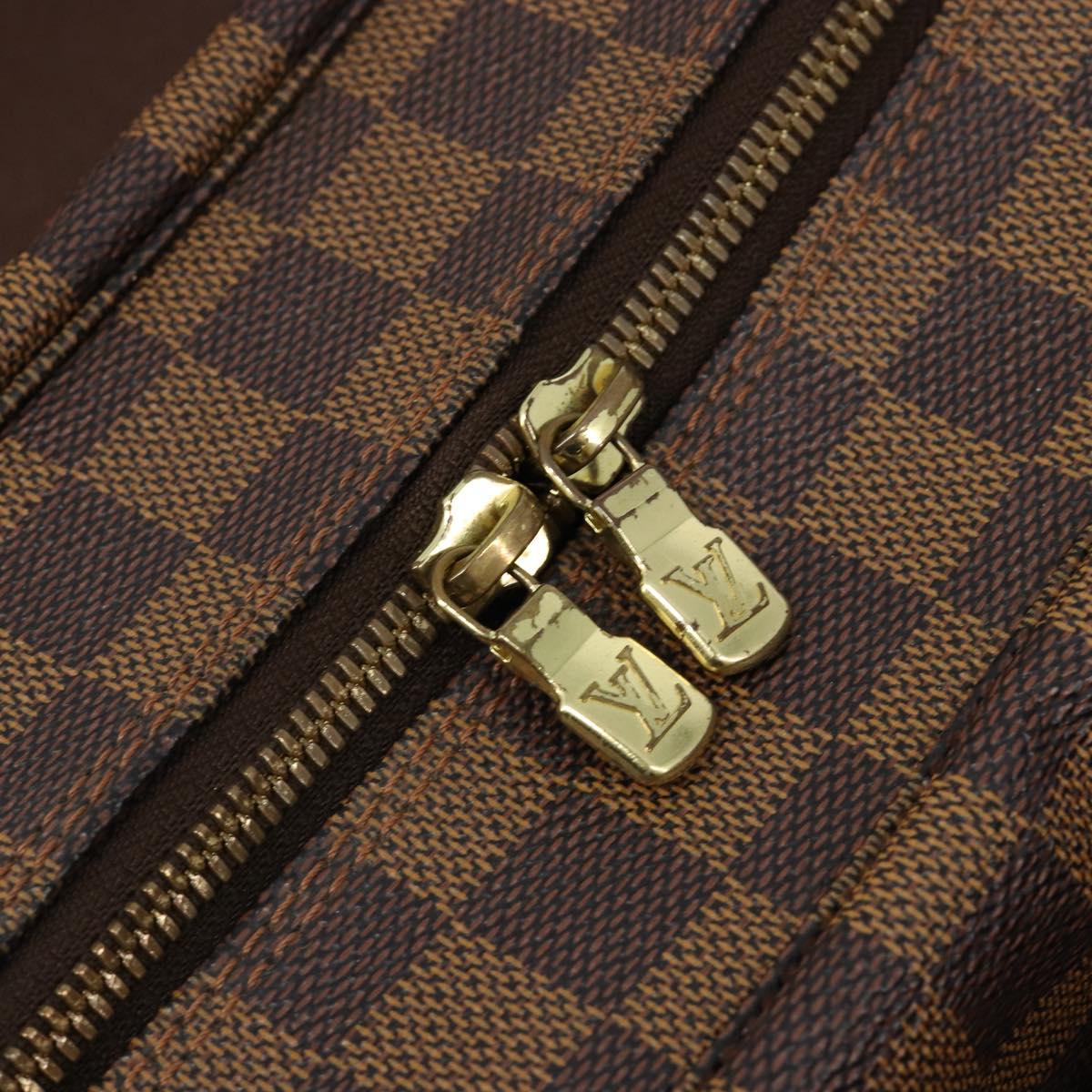 LOUIS VUITTON Damier Ebene Naviglio Shoulder Bag N45255 LV Auth ka4790