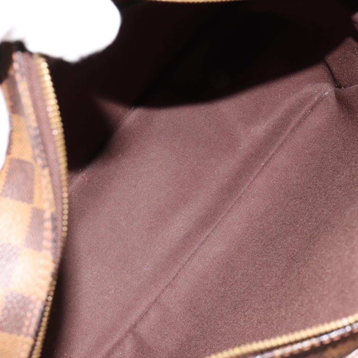 LOUIS VUITTON Damier Ebene Naviglio Shoulder Bag N45255 LV Auth ka4790