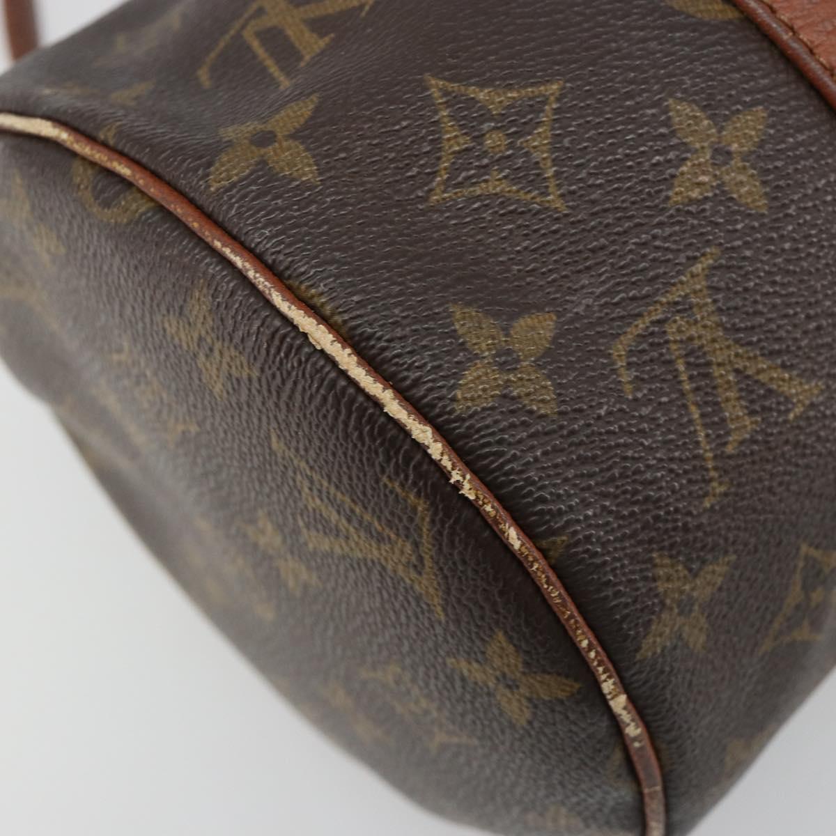 LOUIS VUITTON Monogram Papillon 30 Hand Bag M51385 LV Auth ka4796