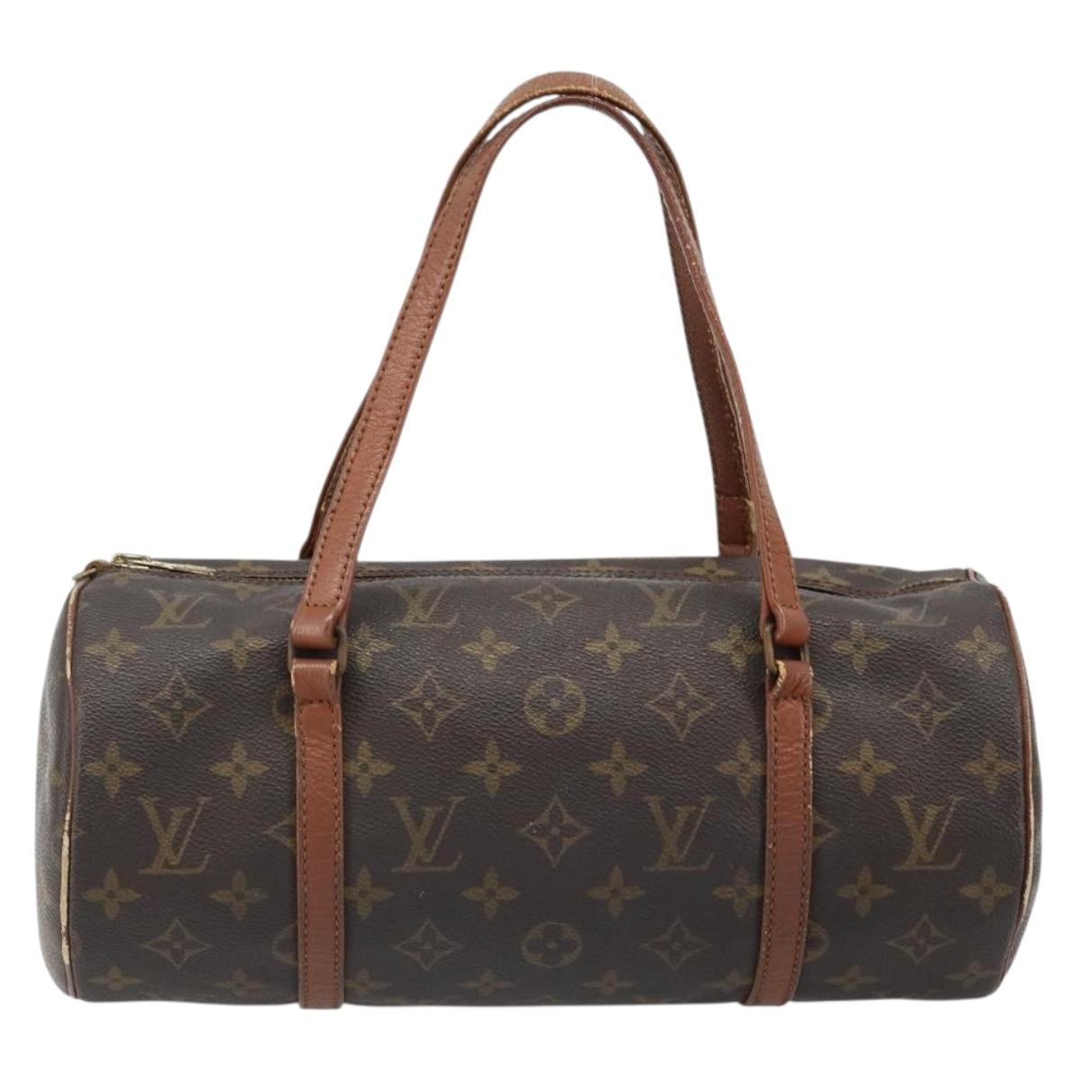 LOUIS VUITTON Monogram Papillon 30 Hand Bag M51385 LV Auth ka4796