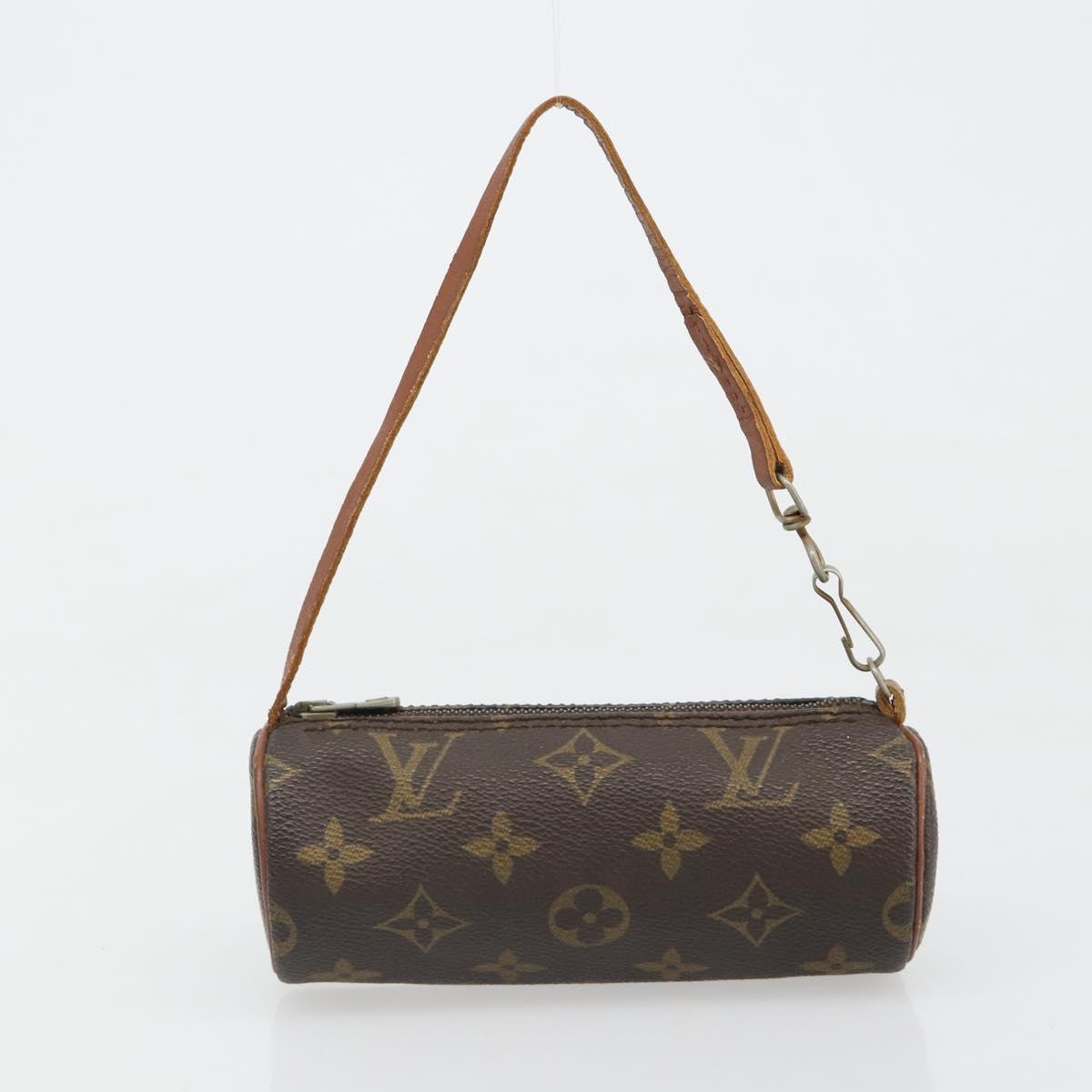 LOUIS VUITTON Monogram Papillon 30 Hand Bag M51385 LV Auth ka4796