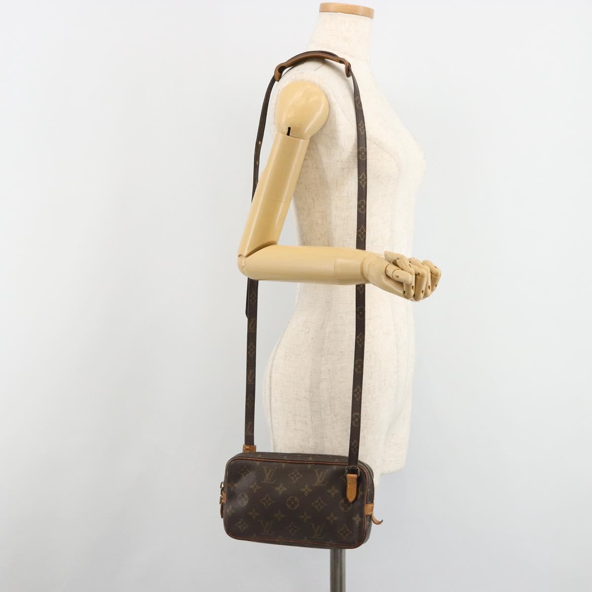 LOUIS VUITTON Monogram Marly Bandouliere Shoulder Bag M51828 LV Auth ka4798