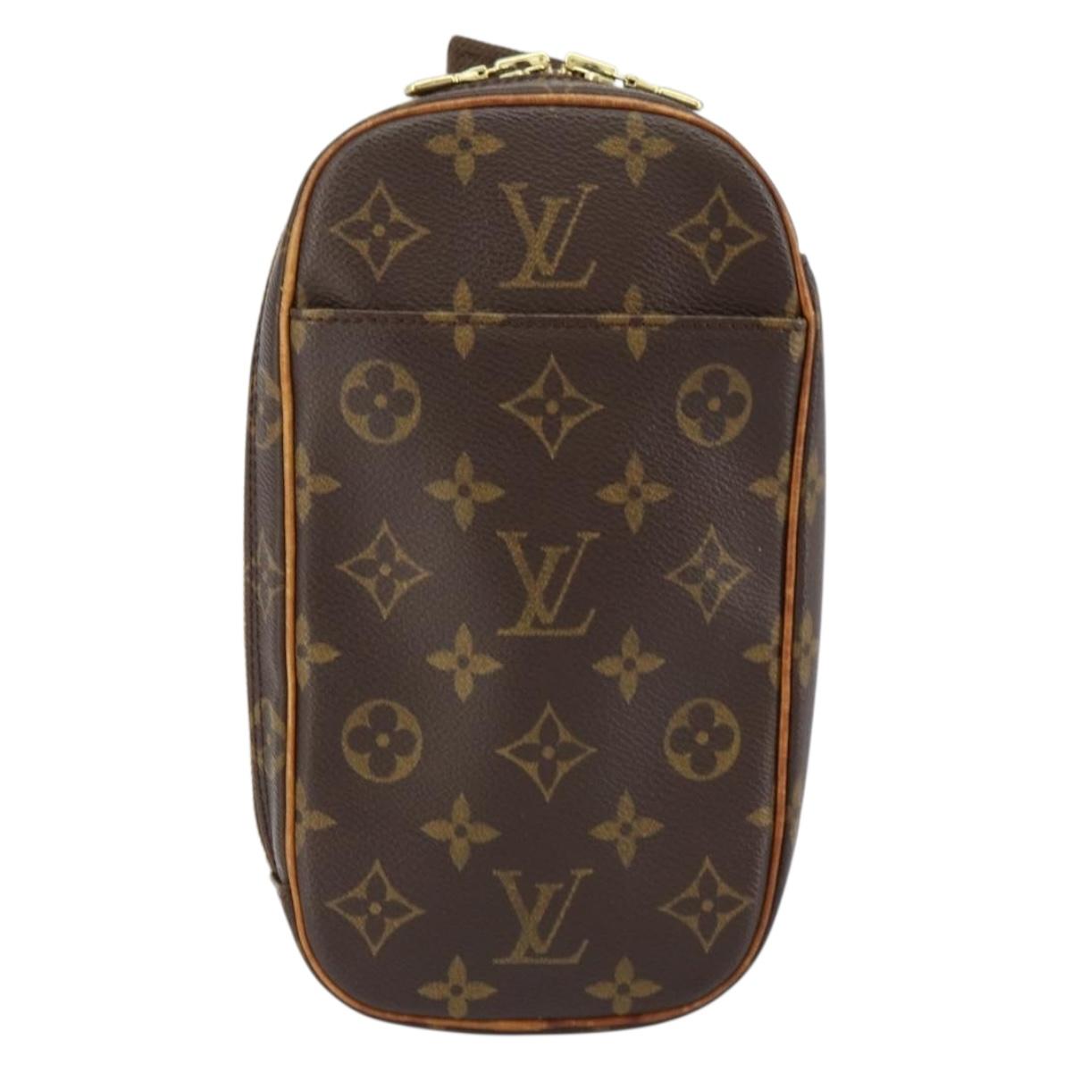 LOUIS VUITTON Monogram Pochette Gange Shoulder Bag M51870 LV Auth ka481