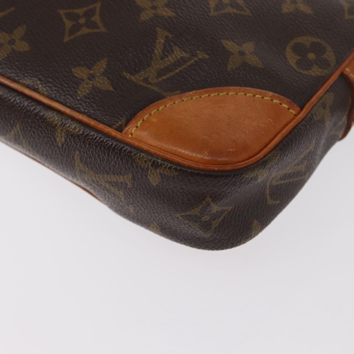 LOUIS VUITTON Monogram Marly Dragonne GM Clutch Bag M51825 LV Auth ka482