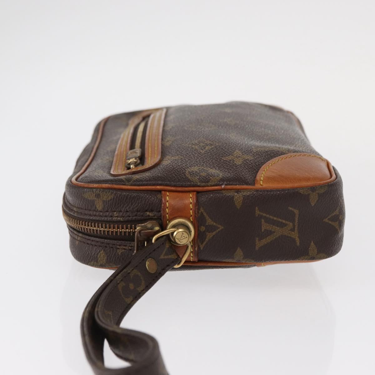 LOUIS VUITTON Monogram Marly Dragonne GM Clutch Bag M51825 LV Auth ka482