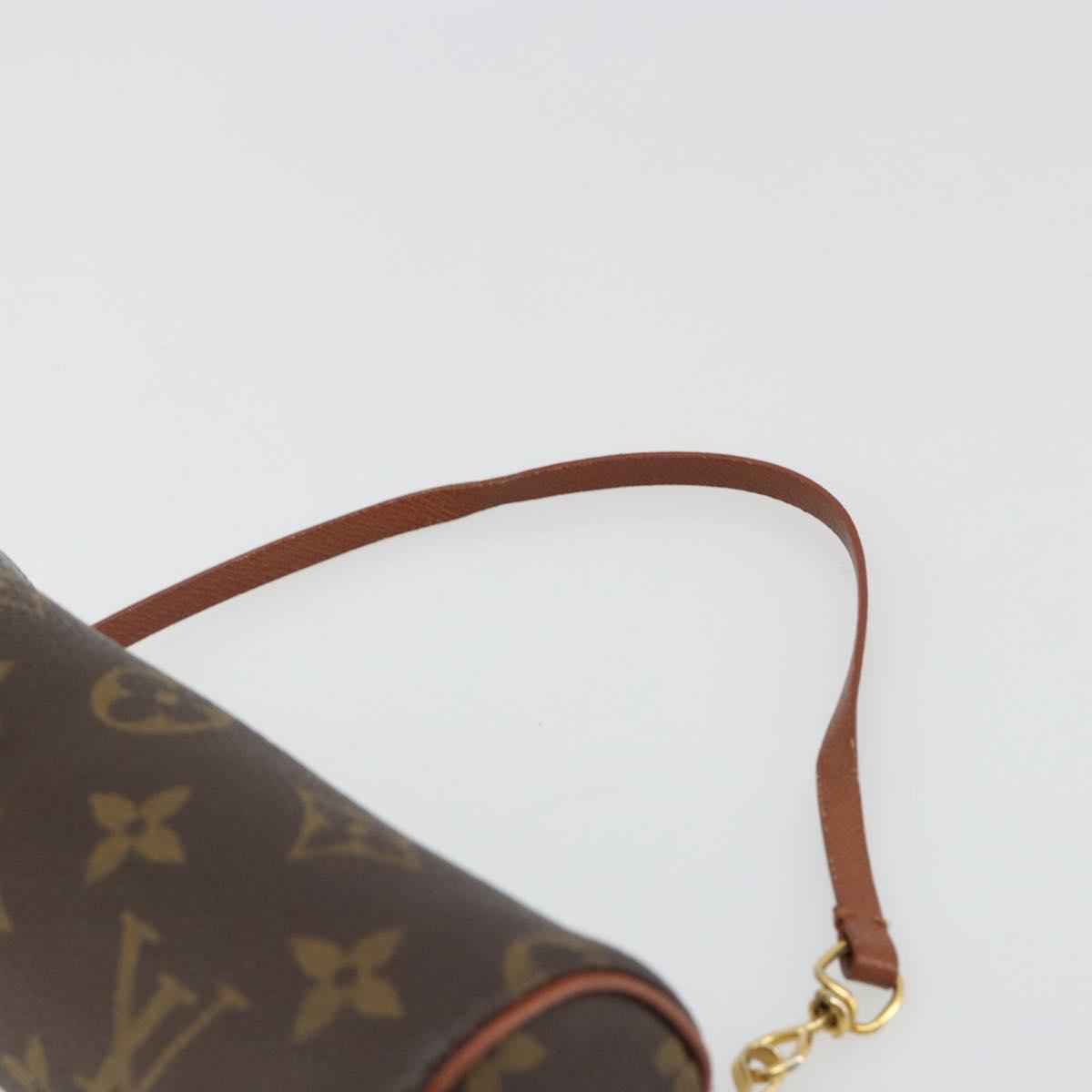 LOUIS VUITTON Monogram Papillon Pouch LV Auth ka4838
