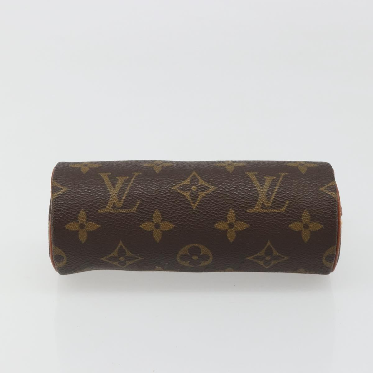 LOUIS VUITTON Monogram Papillon Pouch LV Auth ka4838