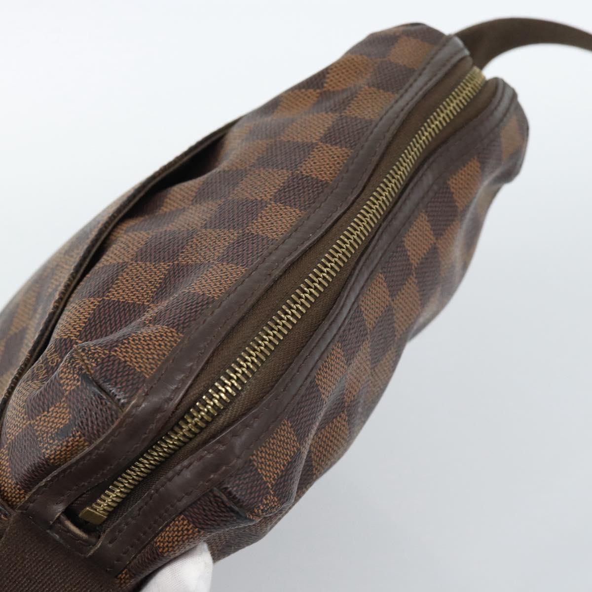 LOUIS VUITTON Damier Ebene Trotteur Beaubourg Shoulder Bag N41135 LV Auth ka4850
