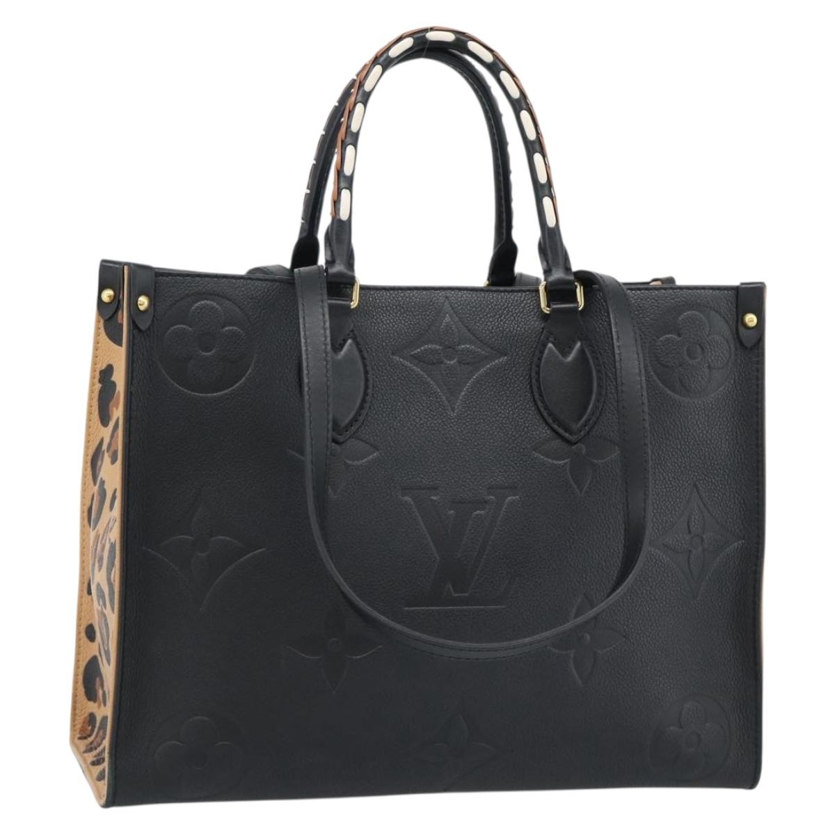 LOUIS VUITTON Empreinte Wild At Heart On The Go MM Bag M58522 LV Auth ka4854SM