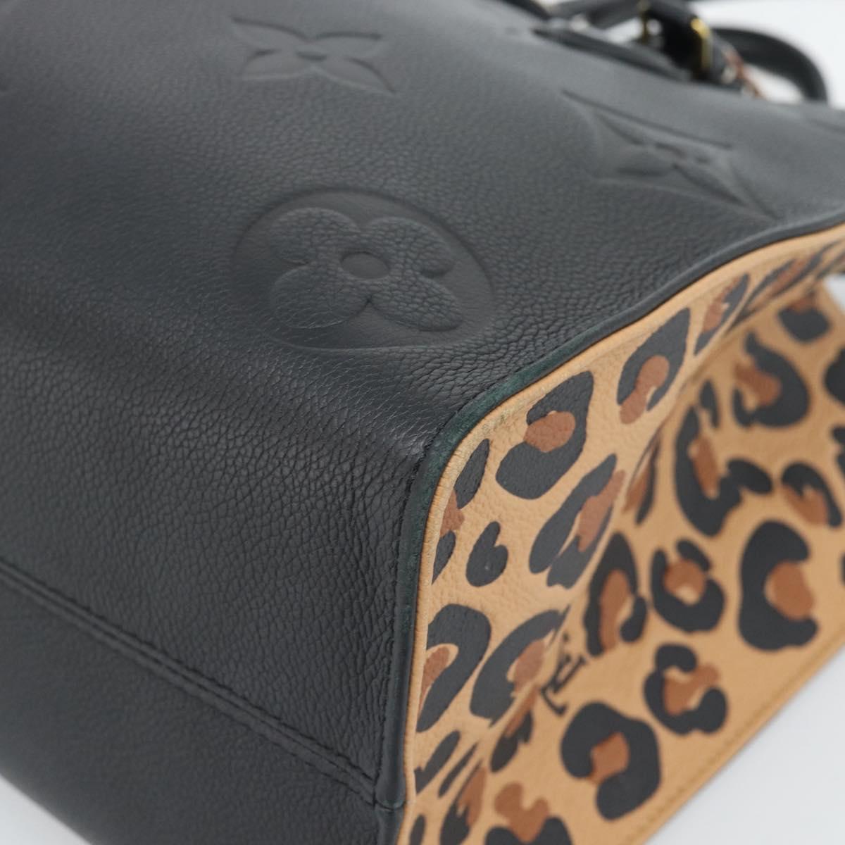LOUIS VUITTON Empreinte Wild At Heart On The Go MM Bag M58522 LV Auth ka4854SM
