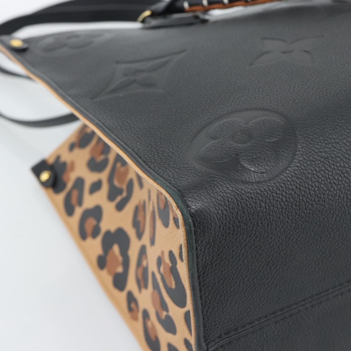 LOUIS VUITTON Empreinte Wild At Heart On The Go MM Bag M58522 LV Auth ka4854SM