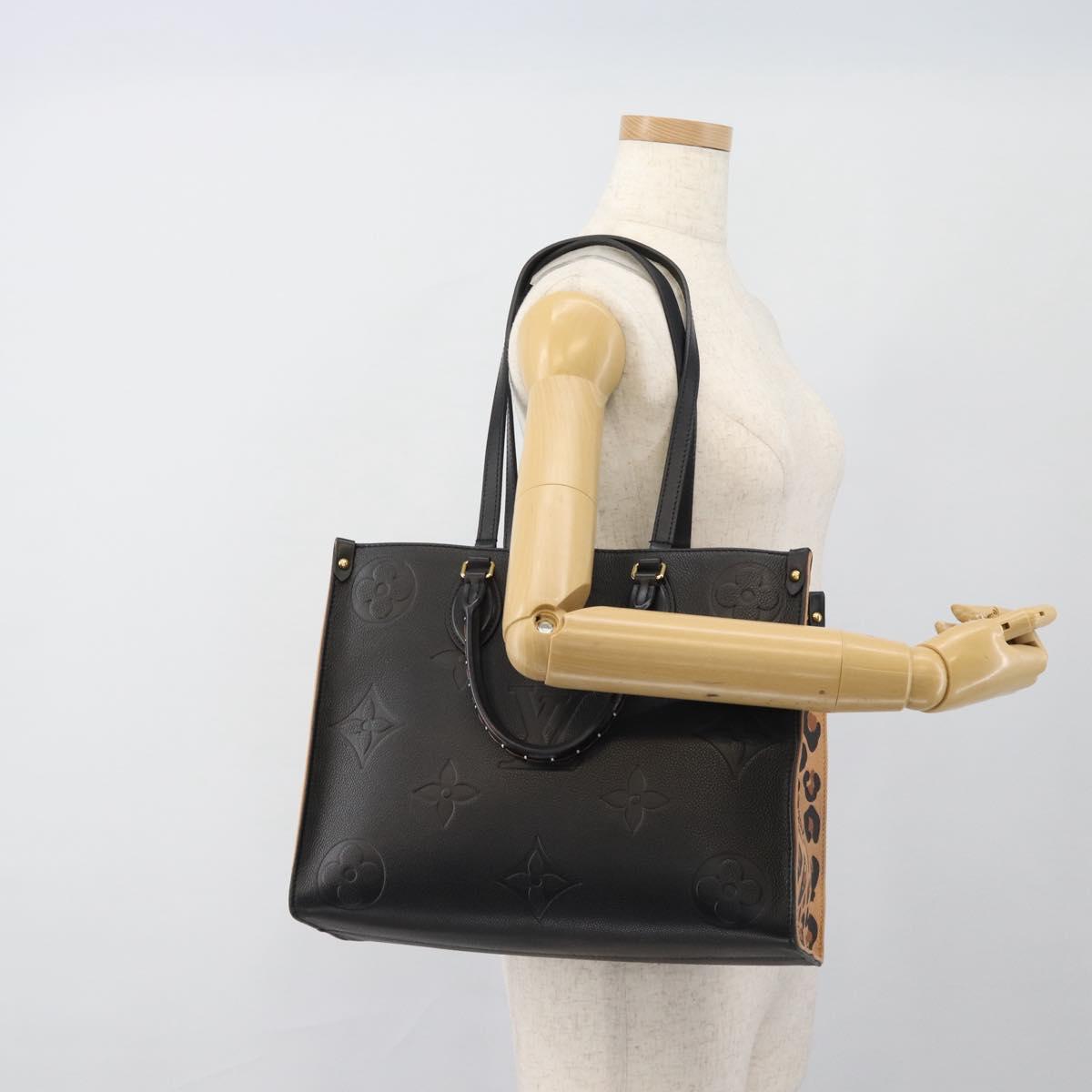LOUIS VUITTON Empreinte Wild At Heart On The Go MM Bag M58522 LV Auth ka4854SM
