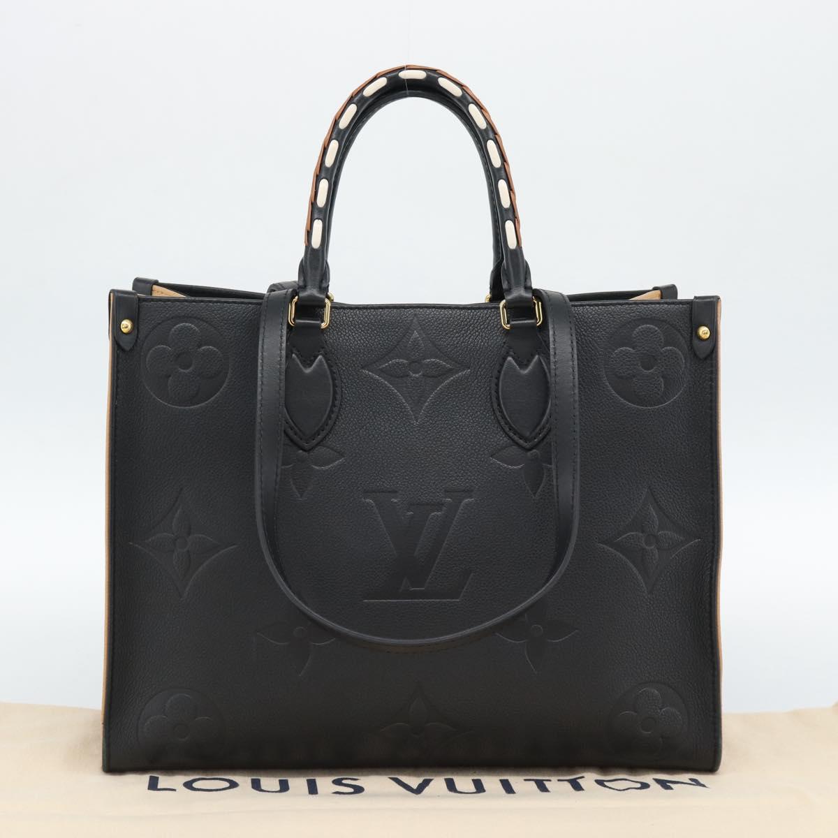 LOUIS VUITTON Empreinte Wild At Heart On The Go MM Bag M58522 LV Auth ka4854SM