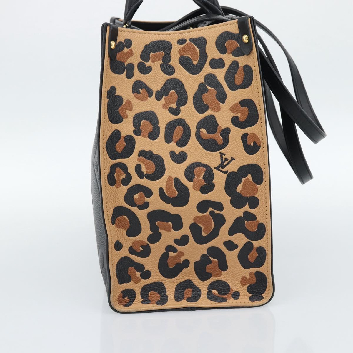 LOUIS VUITTON Empreinte Wild At Heart On The Go MM Bag M58522 LV Auth ka4854SM