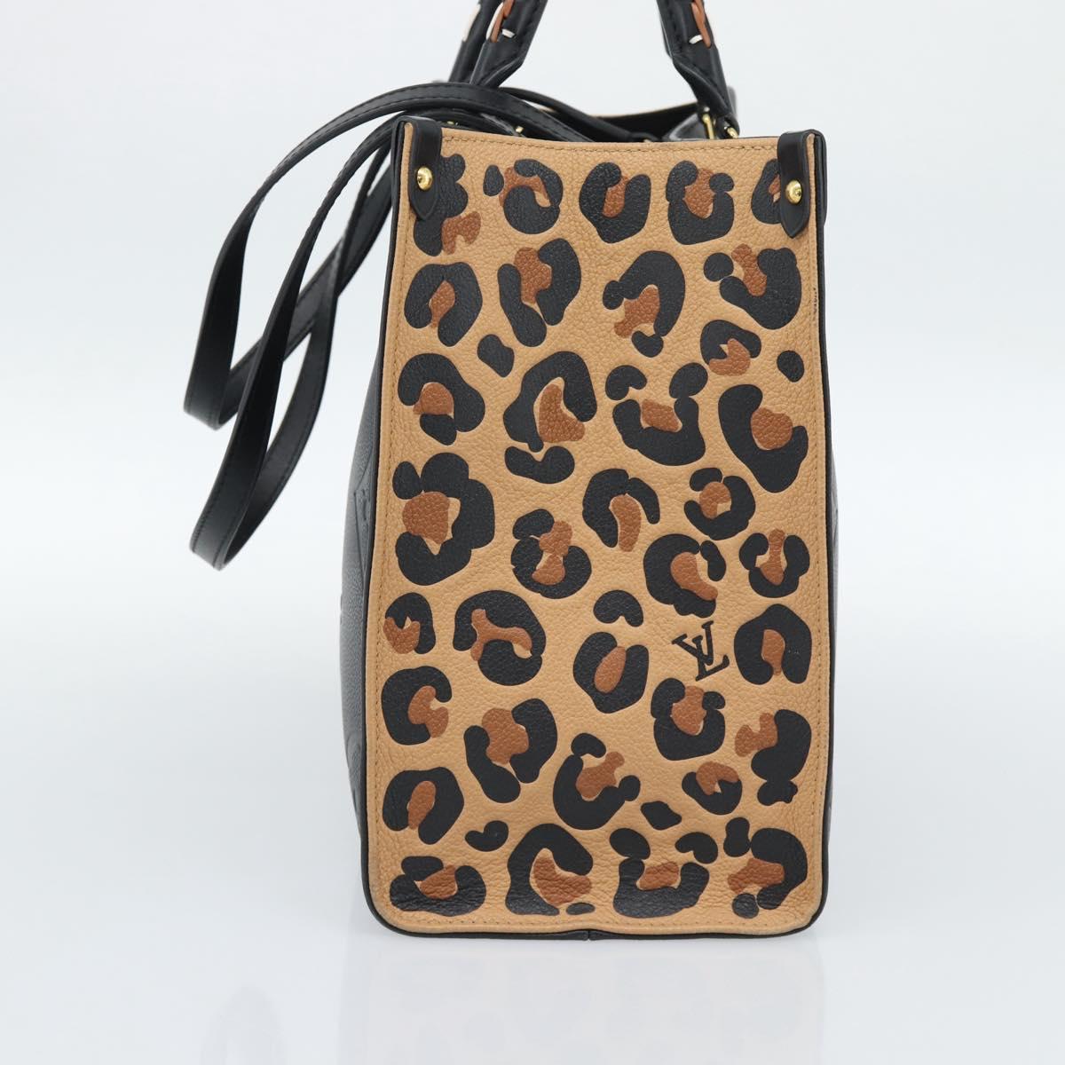 LOUIS VUITTON Empreinte Wild At Heart On The Go MM Bag M58522 LV Auth ka4854SM