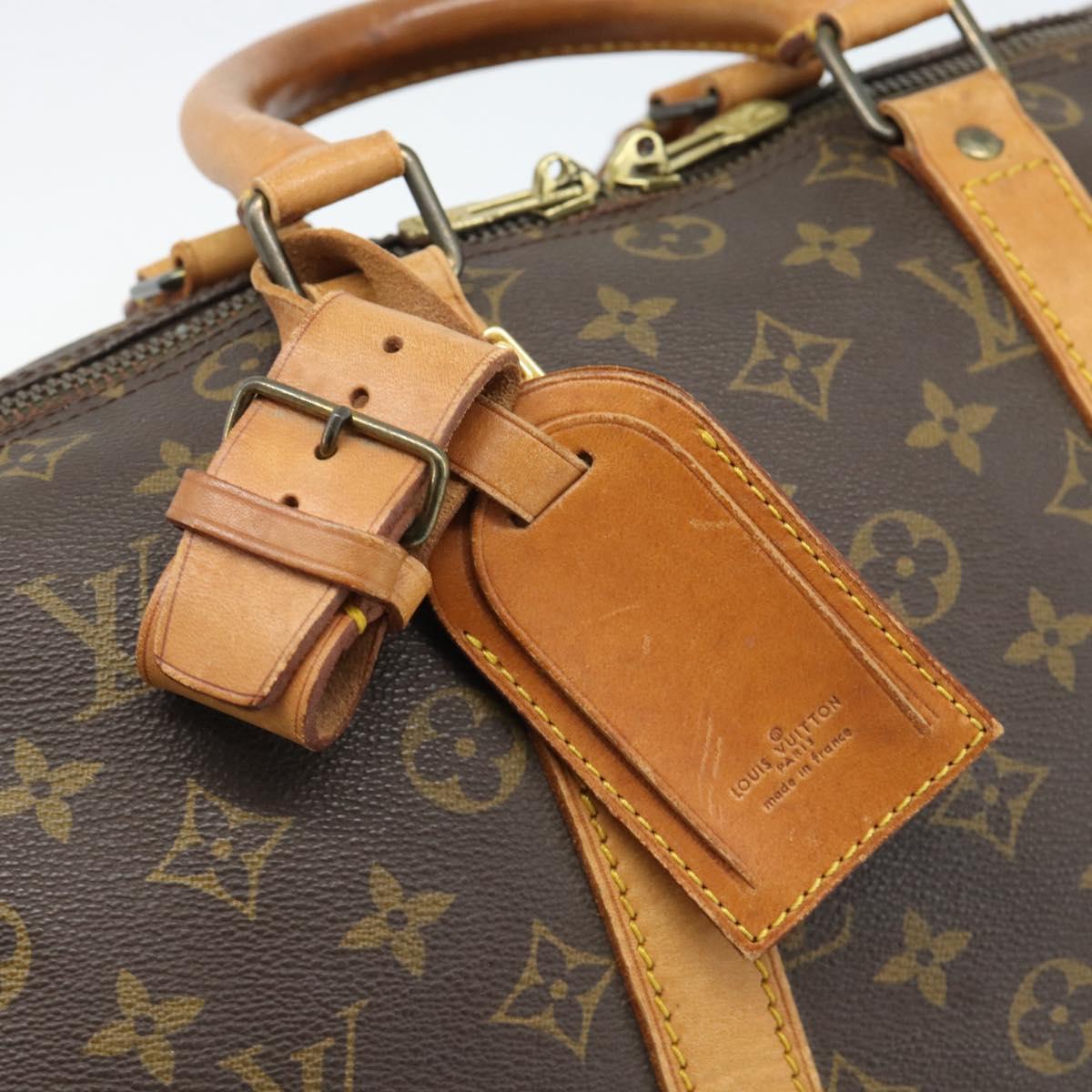 LOUIS VUITTON Monogram Keepall 45 Boston Bag M41428 LV Auth ka4857