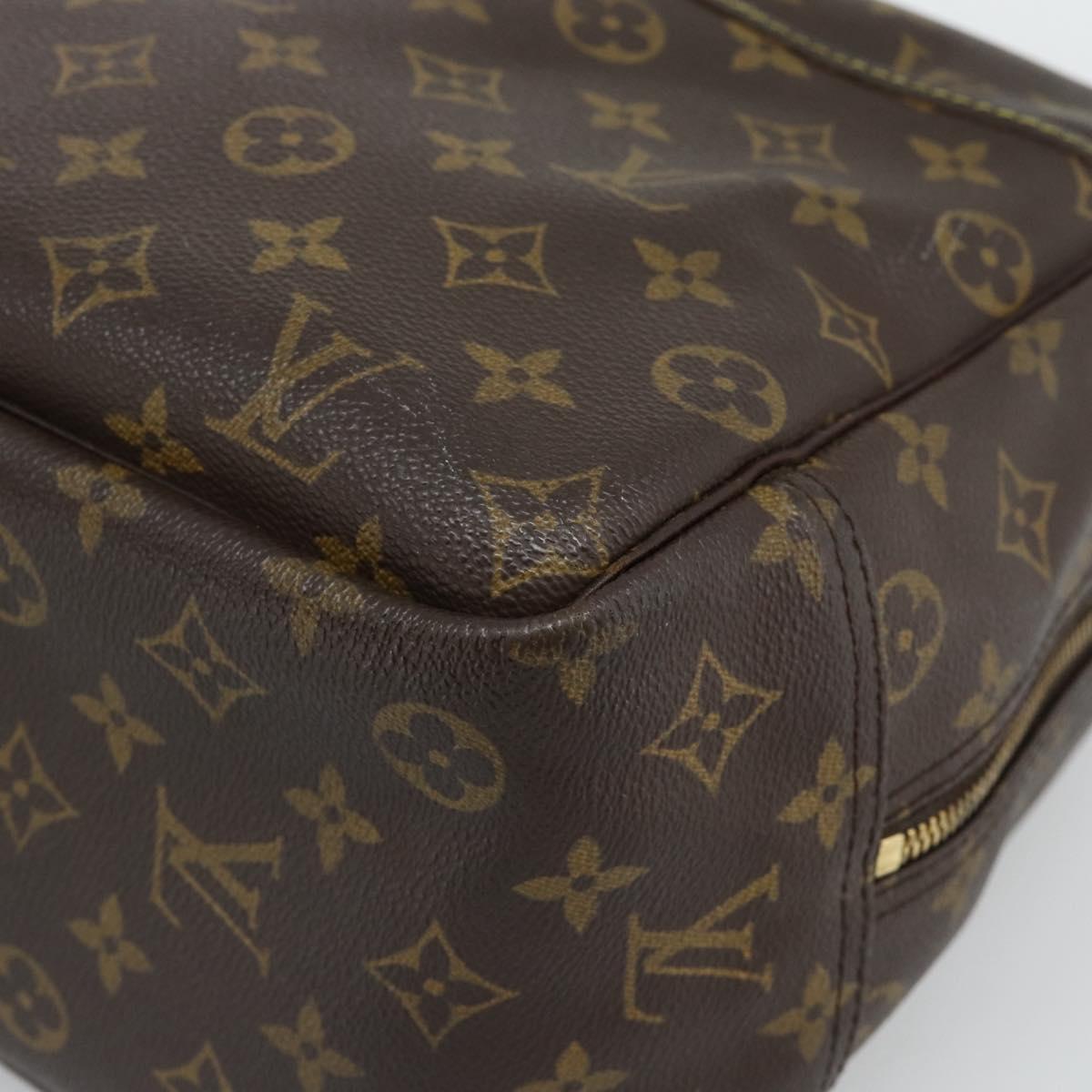 LOUIS VUITTON Monogram Deauville Hand Bag M47270 LV Auth ka4859