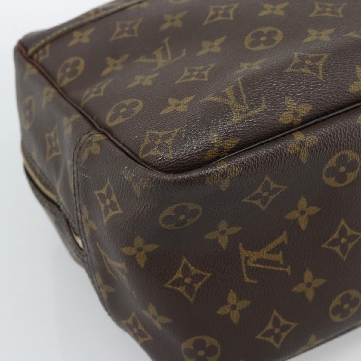 LOUIS VUITTON Monogram Deauville Hand Bag M47270 LV Auth ka4859