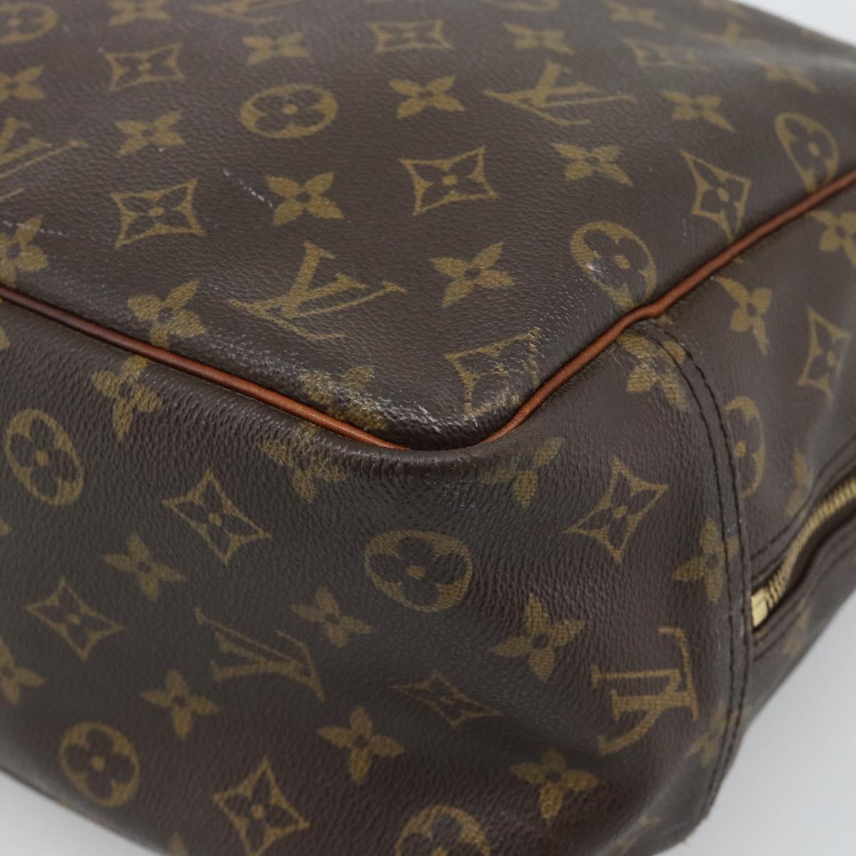 LOUIS VUITTON Monogram Deauville Hand Bag M47270 LV Auth ka4859