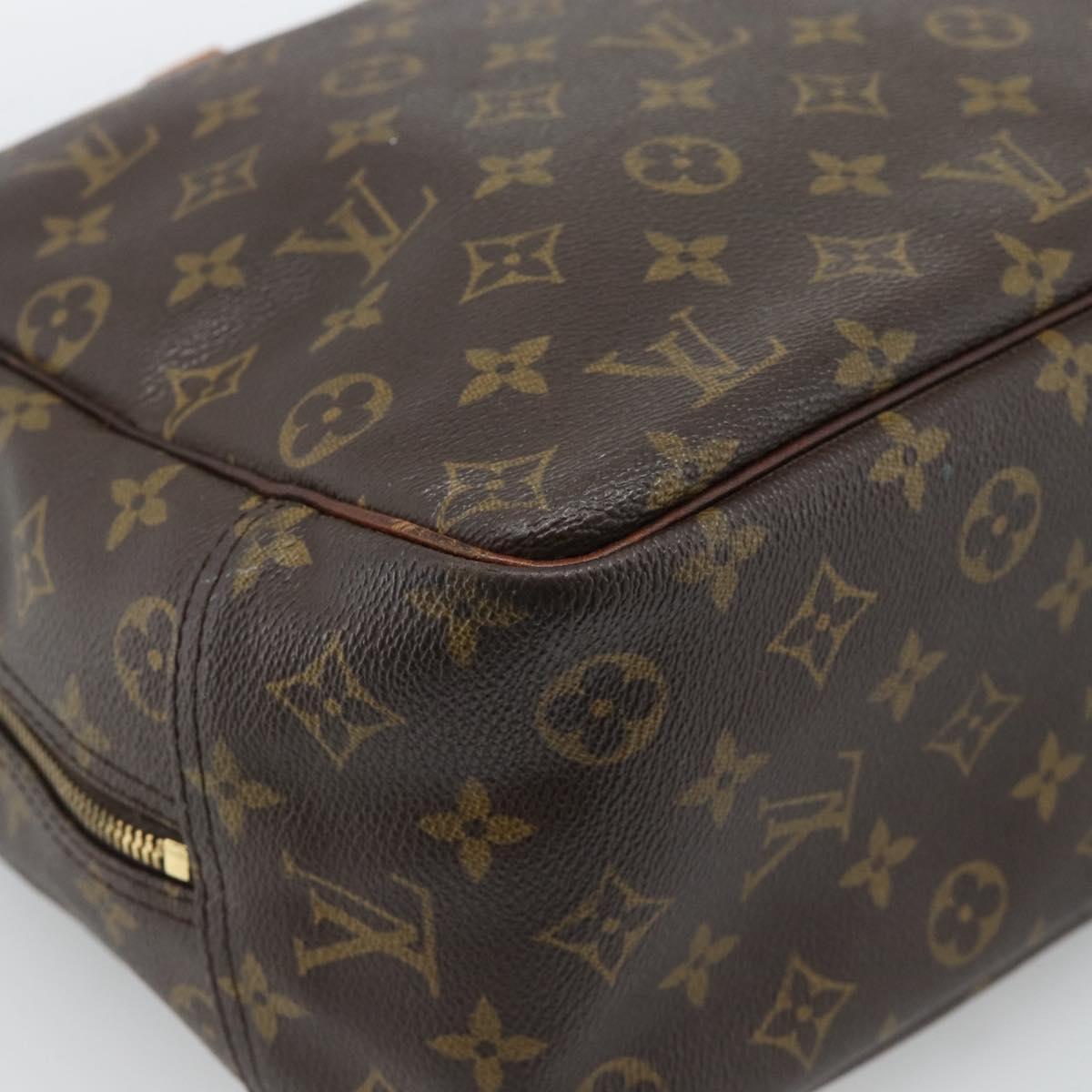 LOUIS VUITTON Monogram Deauville Hand Bag M47270 LV Auth ka4859