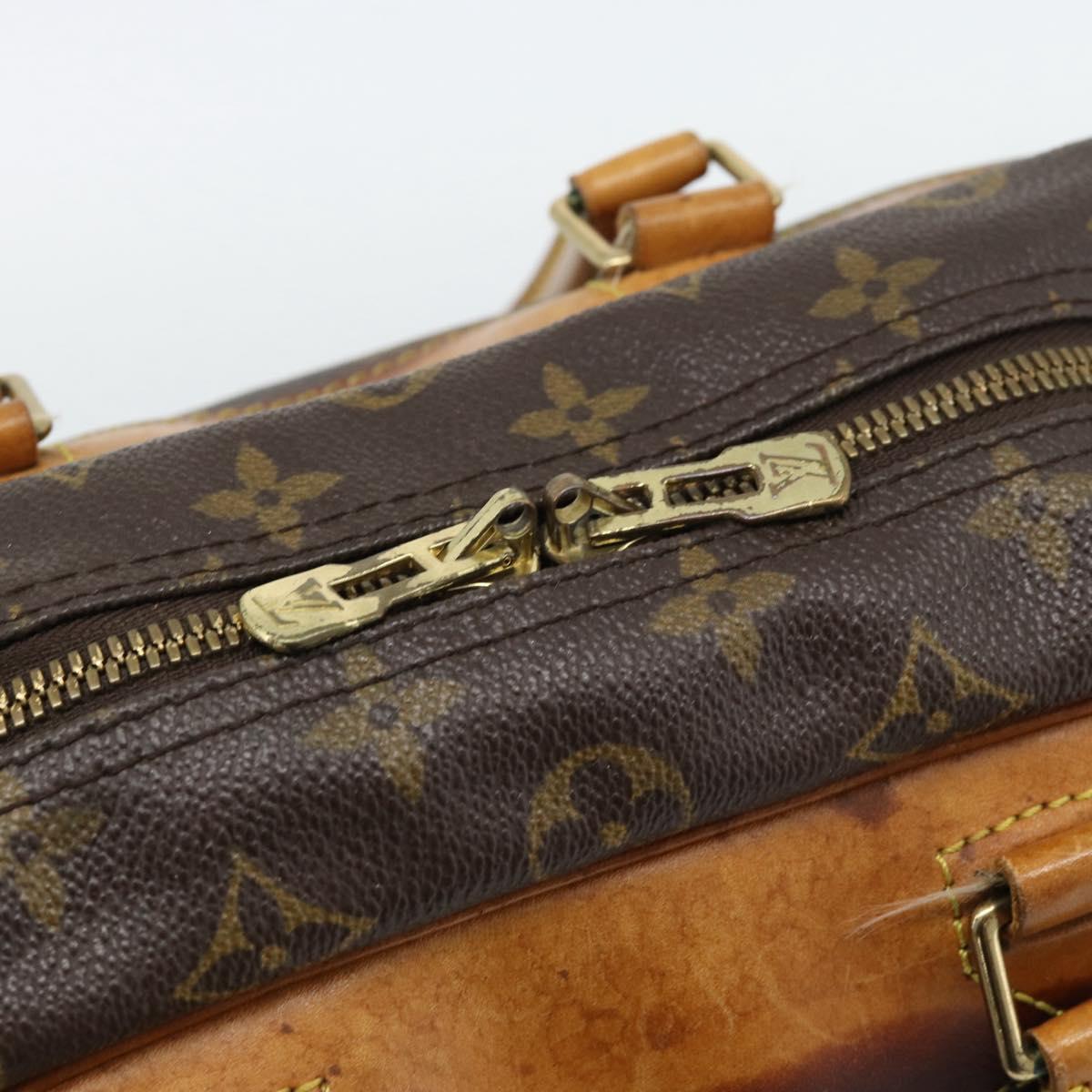 LOUIS VUITTON Monogram Deauville Hand Bag M47270 LV Auth ka4859