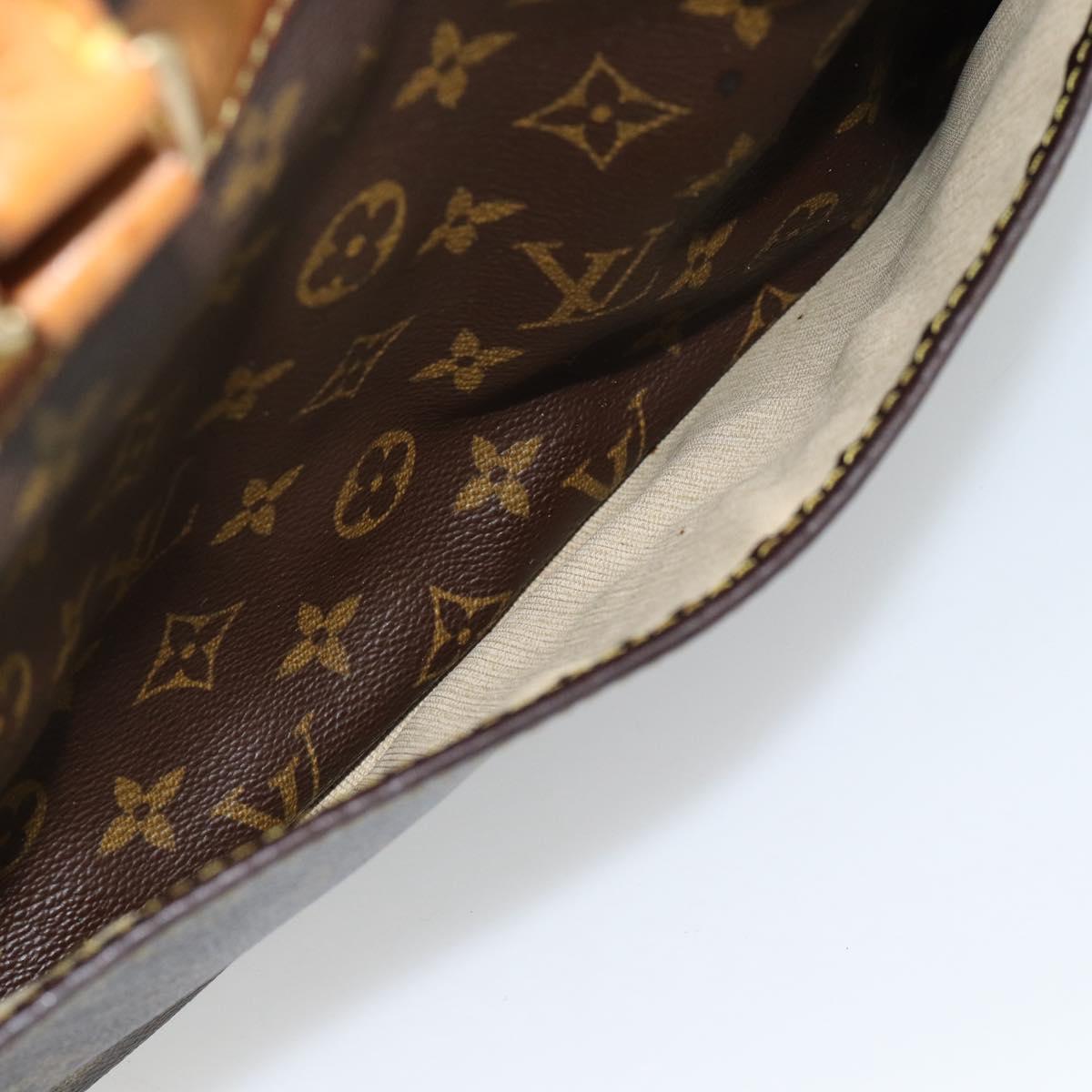 LOUIS VUITTON Monogram Deauville Hand Bag M47270 LV Auth ka4859