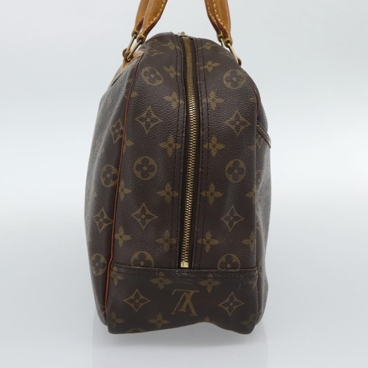 LOUIS VUITTON Monogram Deauville Hand Bag M47270 LV Auth ka4859