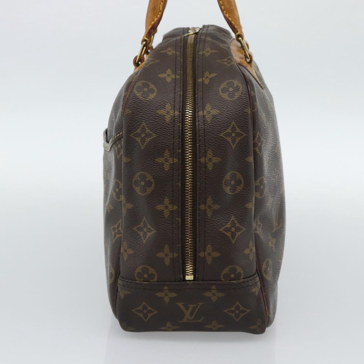 LOUIS VUITTON Monogram Deauville Hand Bag M47270 LV Auth ka4859