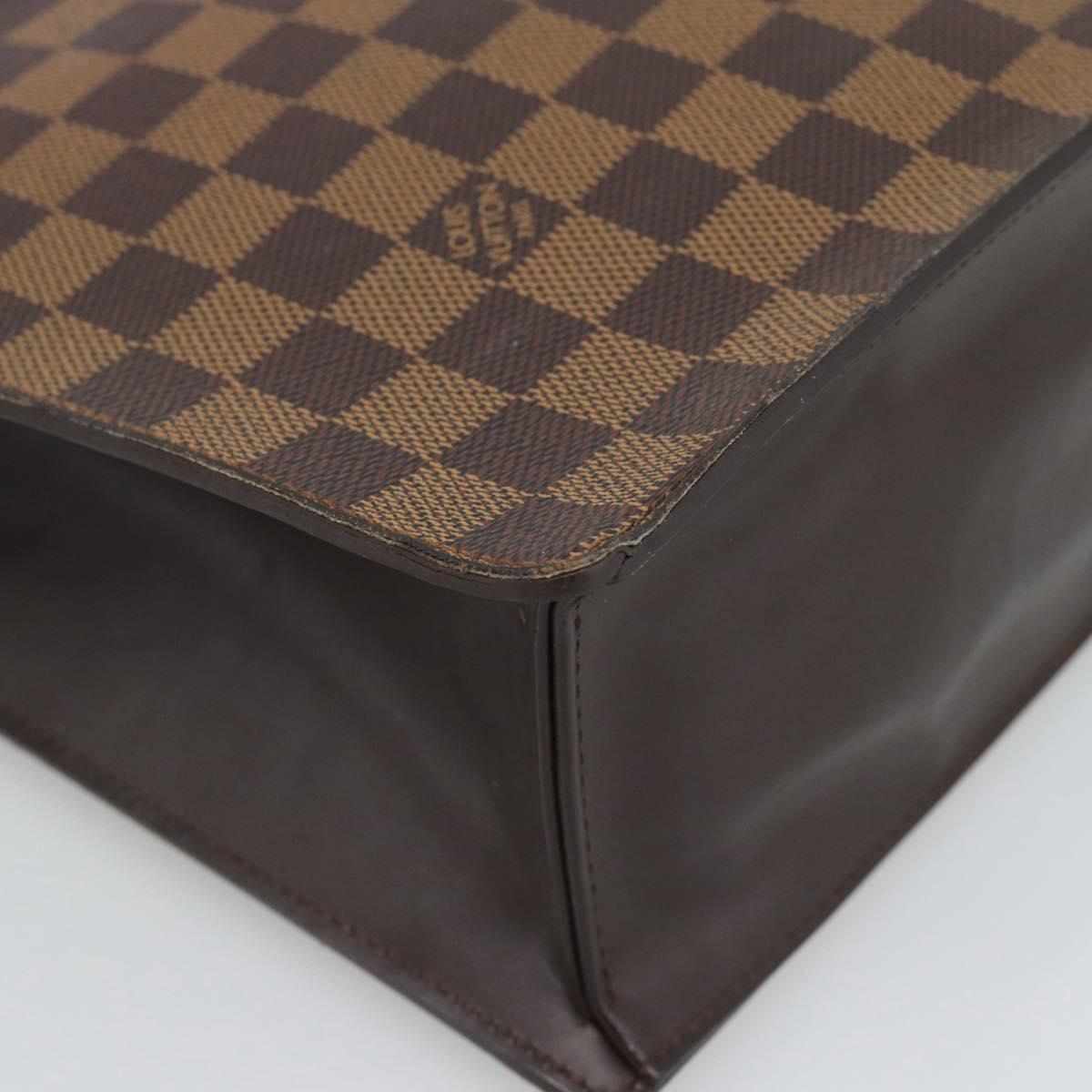 LOUIS VUITTON Damier Ebene Venice PM Hand Bag N51145 LV Auth ka4863
