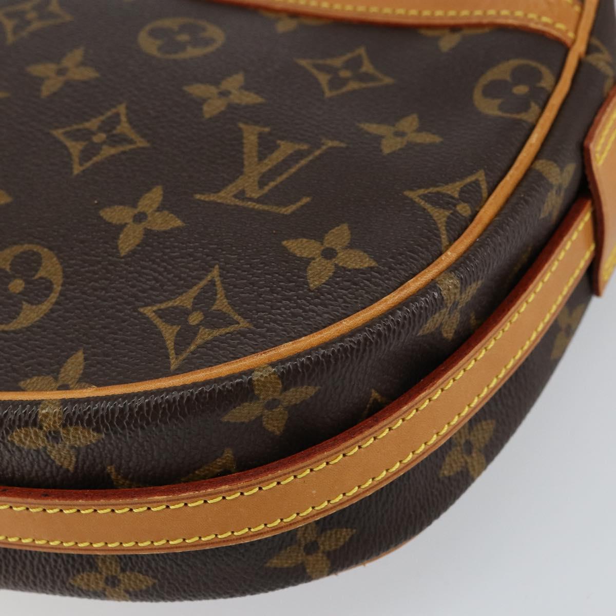 LOUIS VUITTON Monogram Jeune Fille GM Shoulder Bag M51225 LV Auth ka488