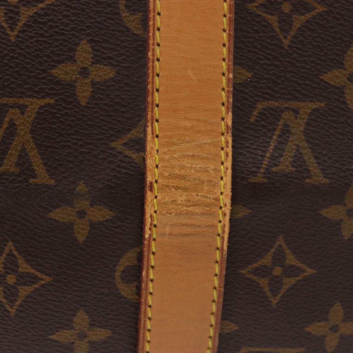 LOUIS VUITTON Monogram Keepall 45 Boston Bag M41428 LV Auth ka4887