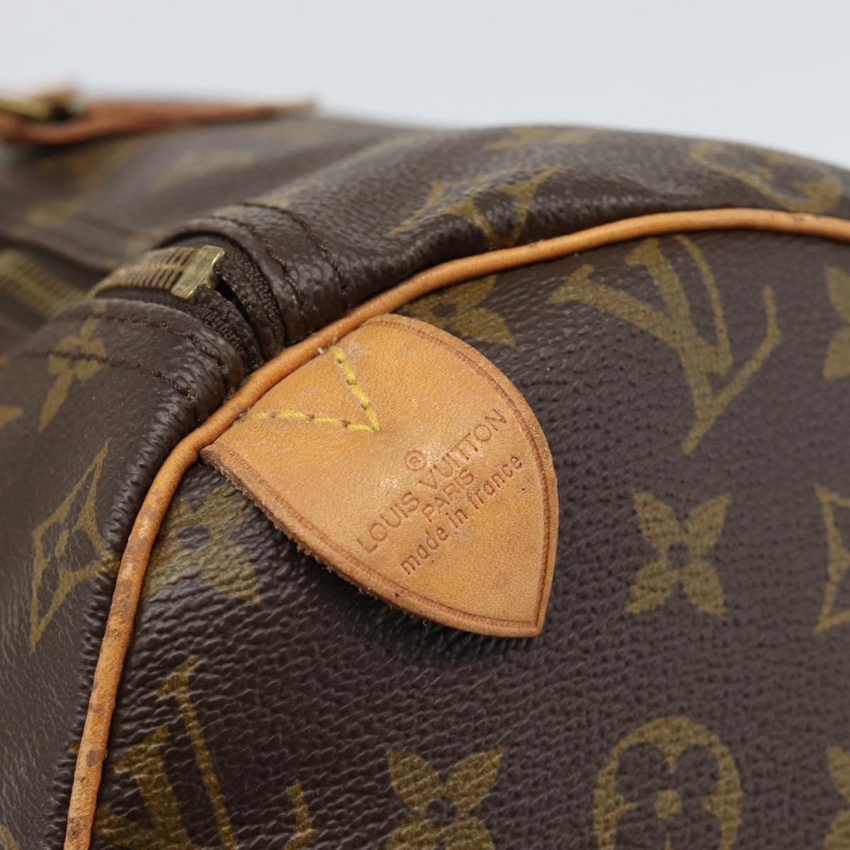 LOUIS VUITTON Monogram Speedy 40 Hand Bag M41522 LV Auth ka4888