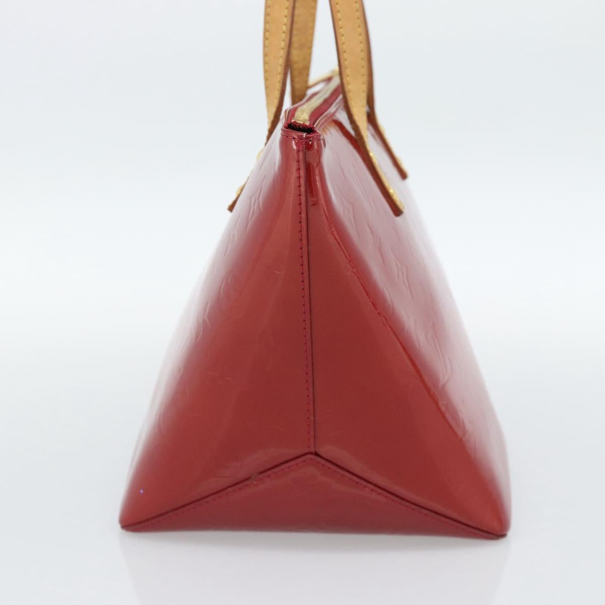 LOUIS VUITTON Monogram Vernis Bellevue PM Bag Pomme D'amour M93583 Auth ka4891
