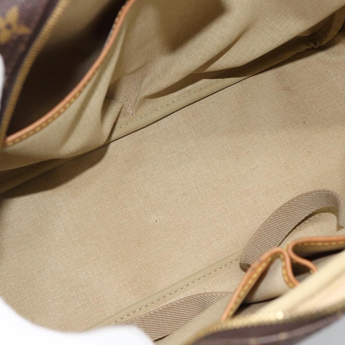 LOUIS VUITTON Monogram Deauville Hand Bag M47270 LV Auth ka4892