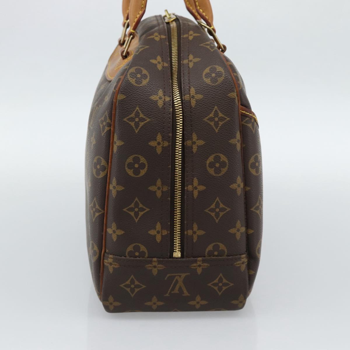 LOUIS VUITTON Monogram Deauville Hand Bag M47270 LV Auth ka4892