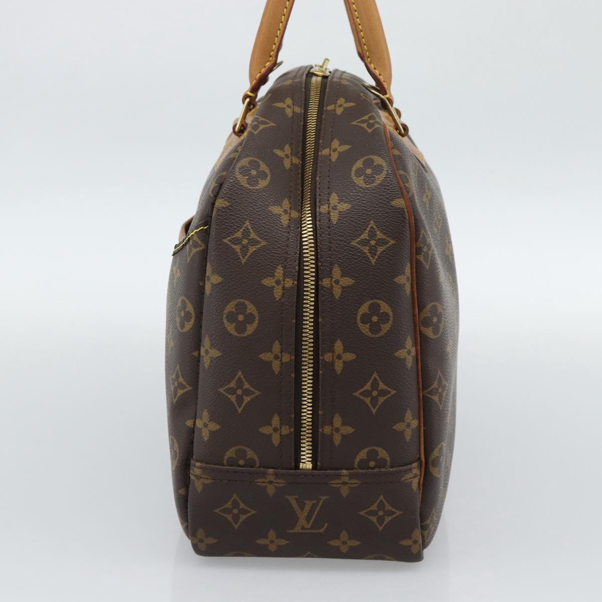 LOUIS VUITTON Monogram Deauville Hand Bag M47270 LV Auth ka4892