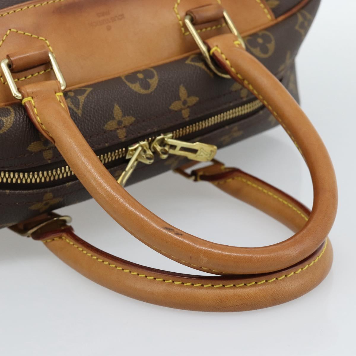 LOUIS VUITTON Monogram Deauville Hand Bag M47270 LV Auth ka4892