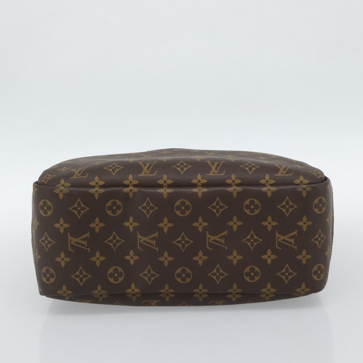 LOUIS VUITTON Monogram Deauville Hand Bag M47270 LV Auth ka4892