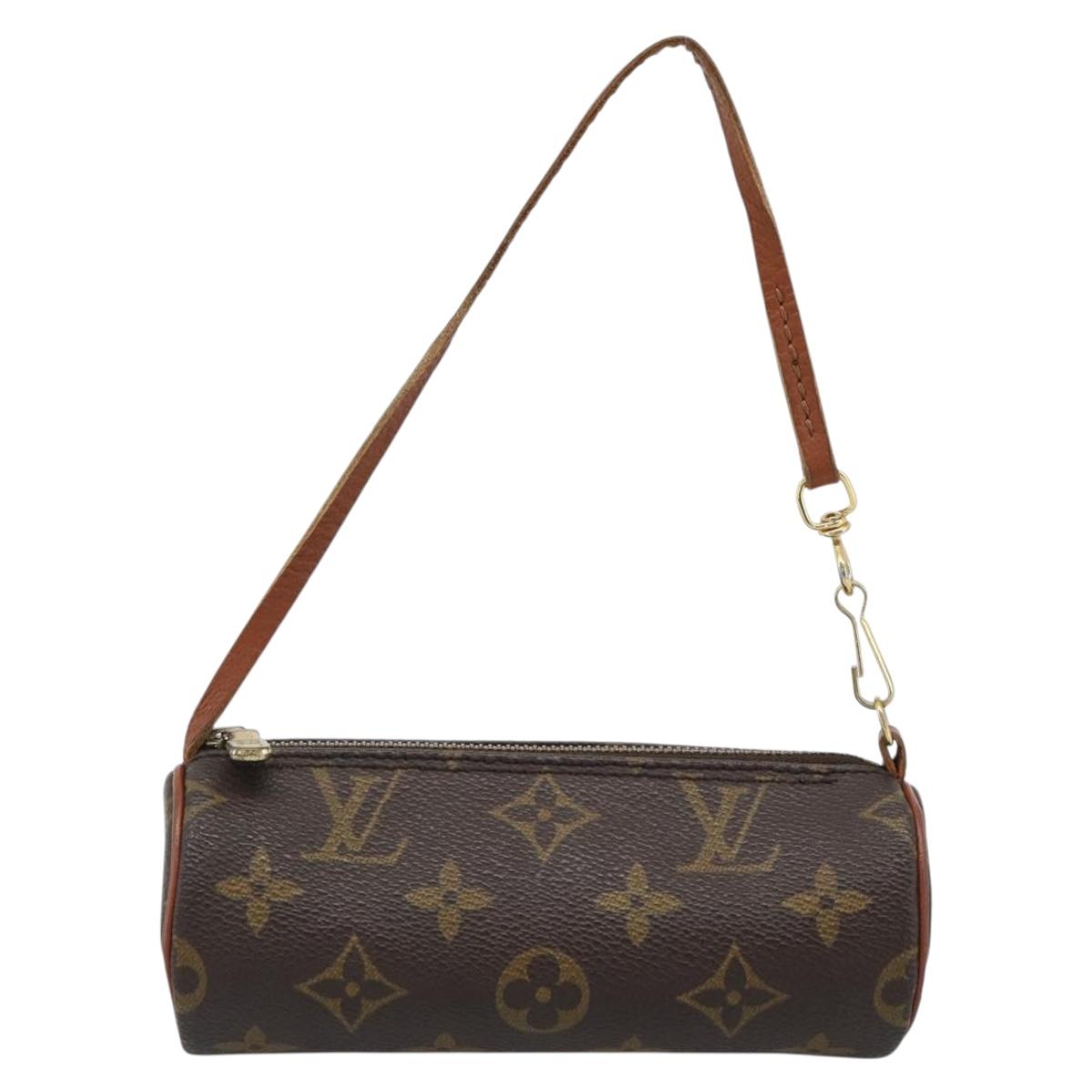 LOUIS VUITTON Monogram Papillon Pouch LV Auth ka4896
