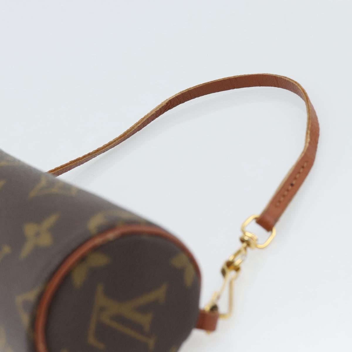 LOUIS VUITTON Monogram Papillon Pouch LV Auth ka4896