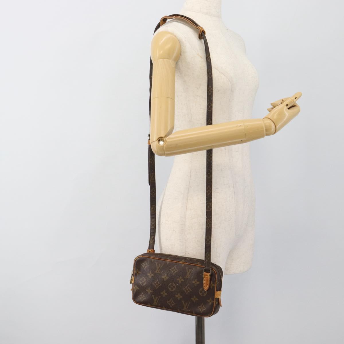 LOUIS VUITTON Monogram Marly Bandouliere Shoulder Bag M51828 LV Auth ka4903