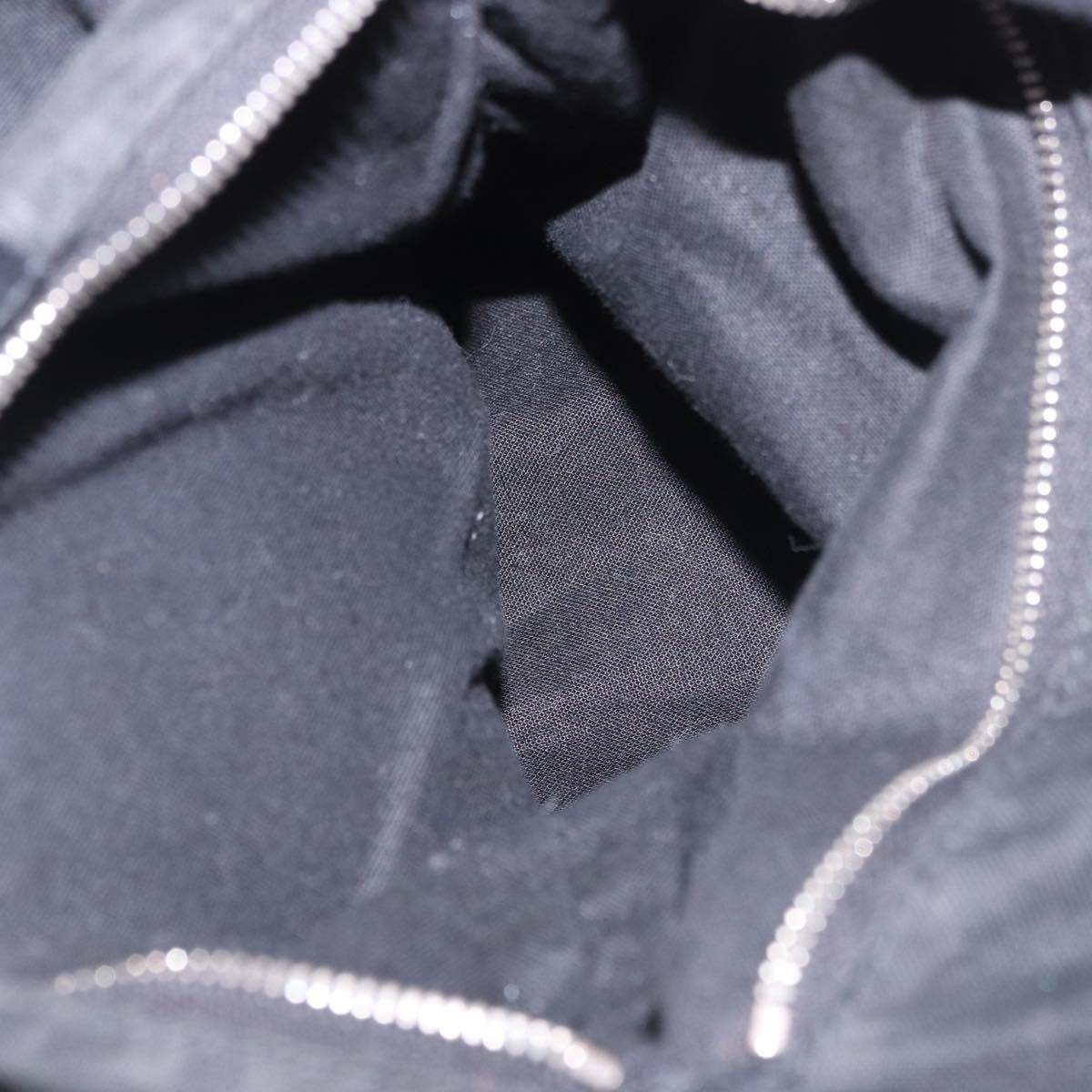BALENCIAGA Backpack Leather Black Silver 340138 Auth ka4909