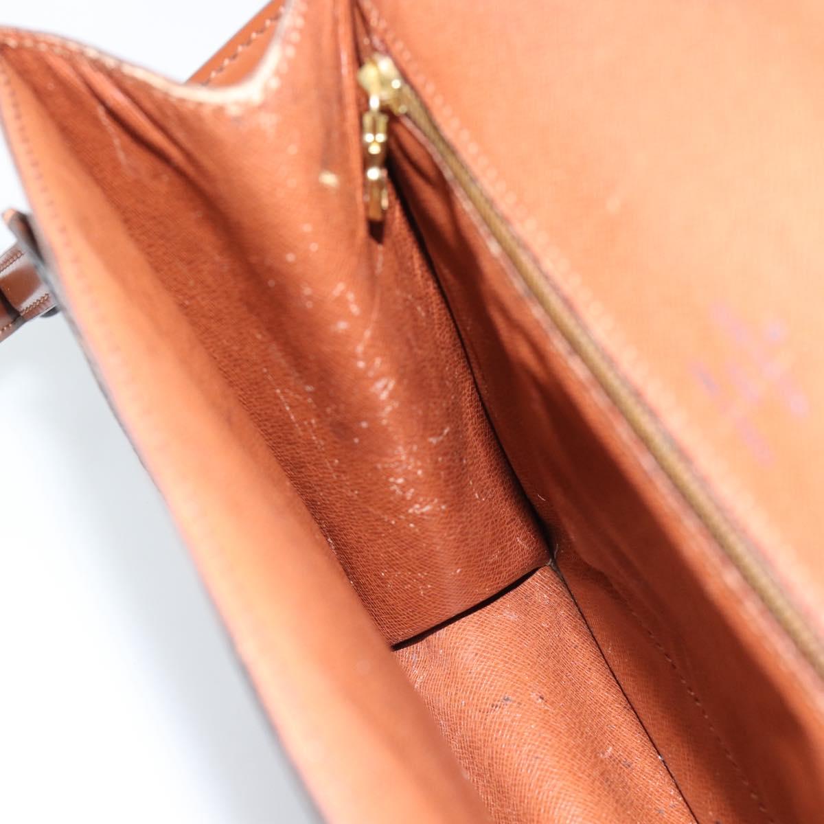 LOUIS VUITTON Monogram Monceau 28 Hand Bag M51185 LV Auth ka4910