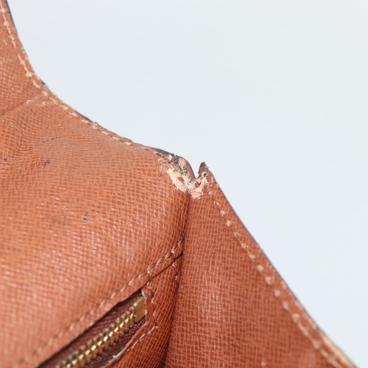 LOUIS VUITTON Monogram Monceau 28 Hand Bag M51185 LV Auth ka4910