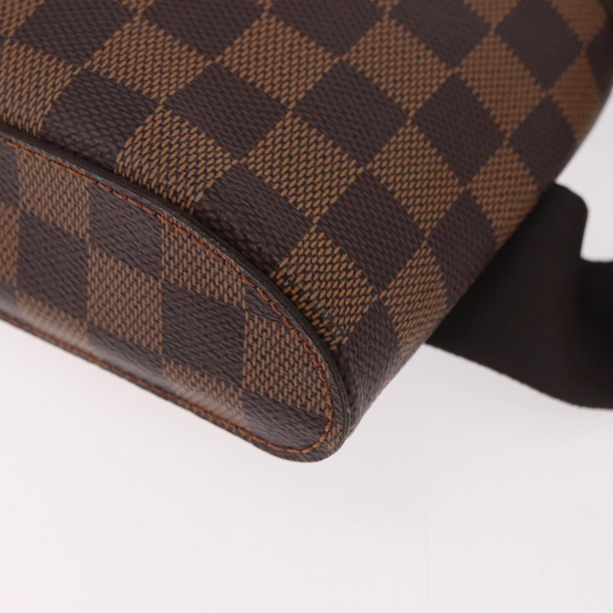 LOUIS VUITTON Damier Ebene Geronimos Shoulder Bag N51994 LV Auth ka4926V