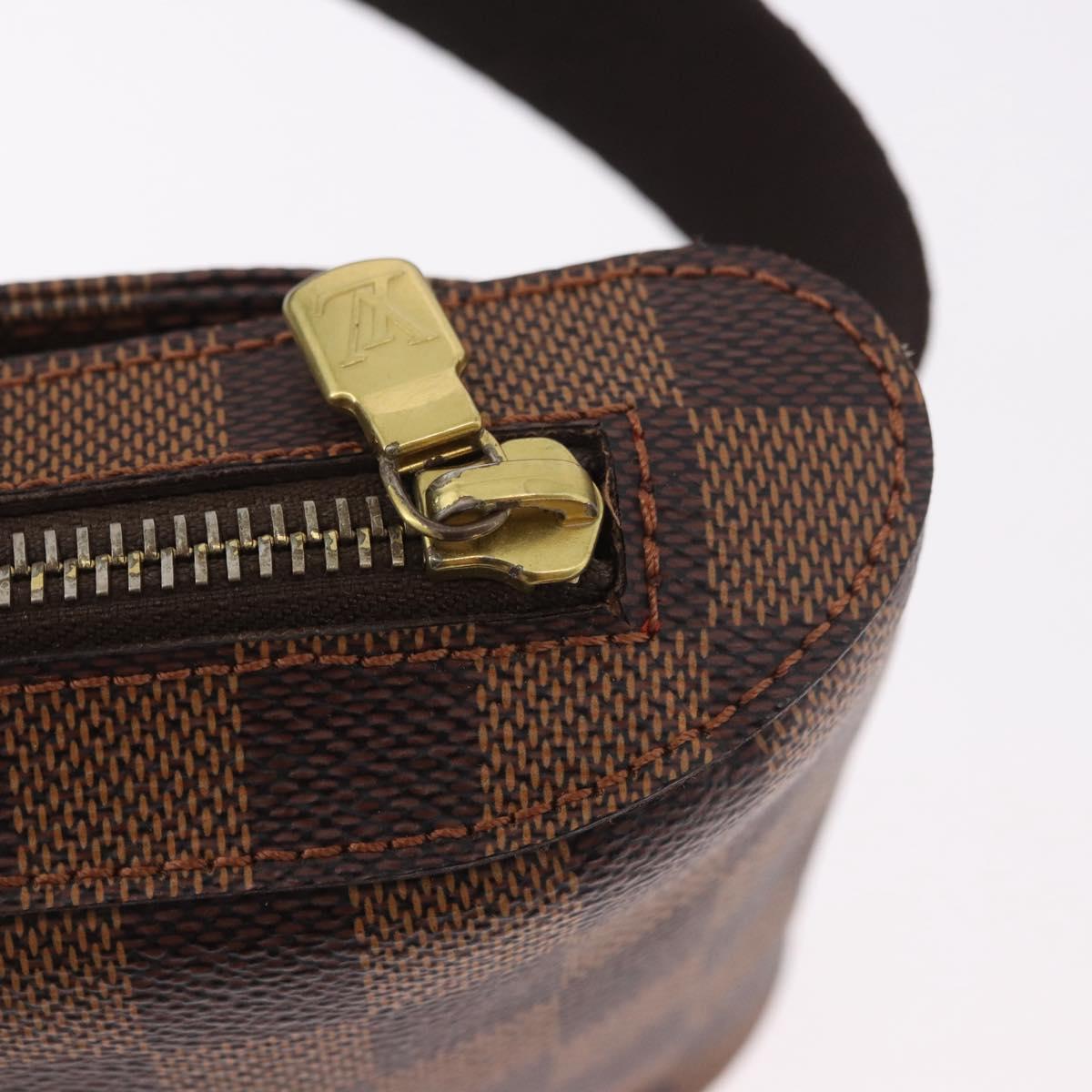 LOUIS VUITTON Damier Ebene Geronimos Shoulder Bag N51994 LV Auth ka4926V