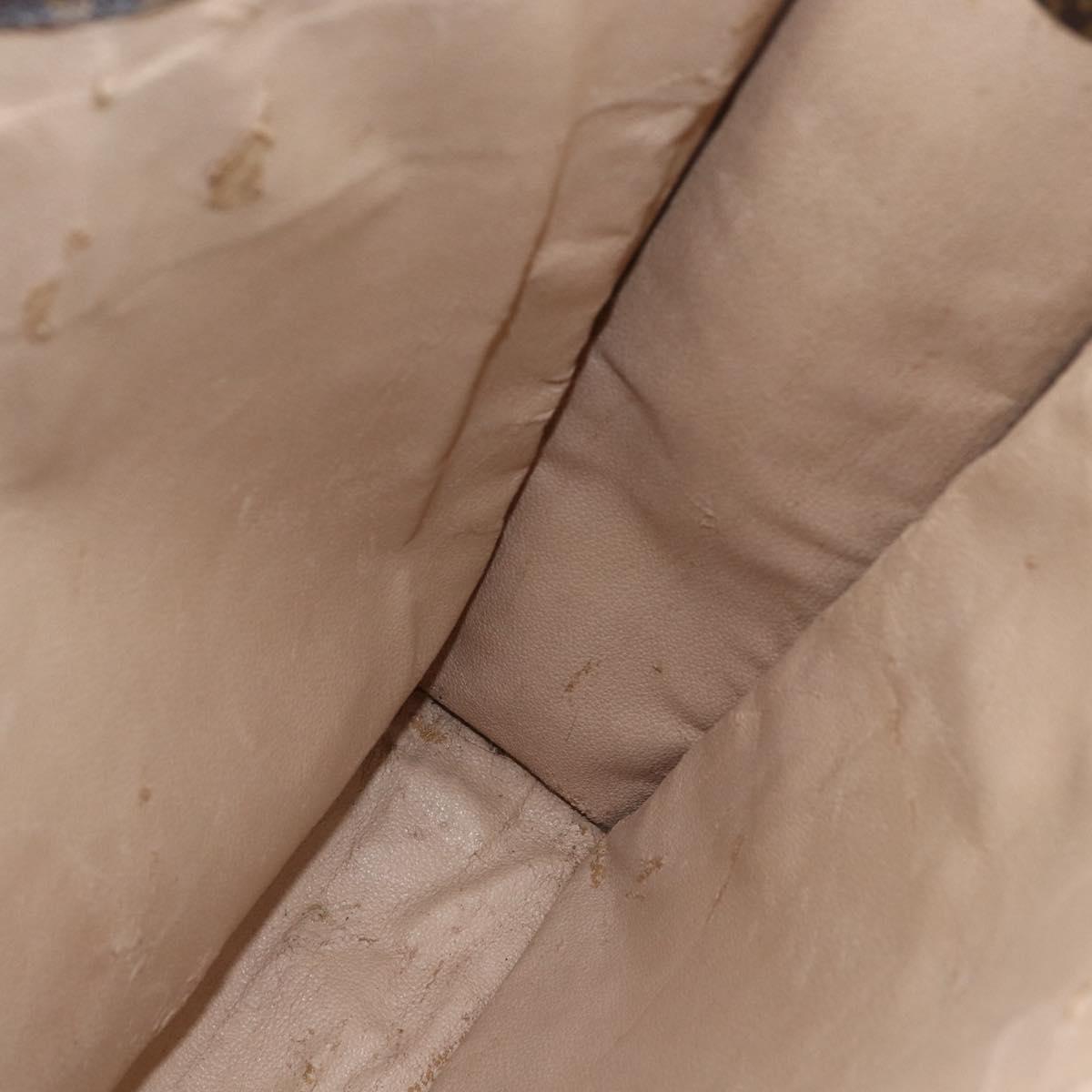 LOUIS VUITTON Monogram Sac Plat Hand Bag M51140 LV Auth ka493