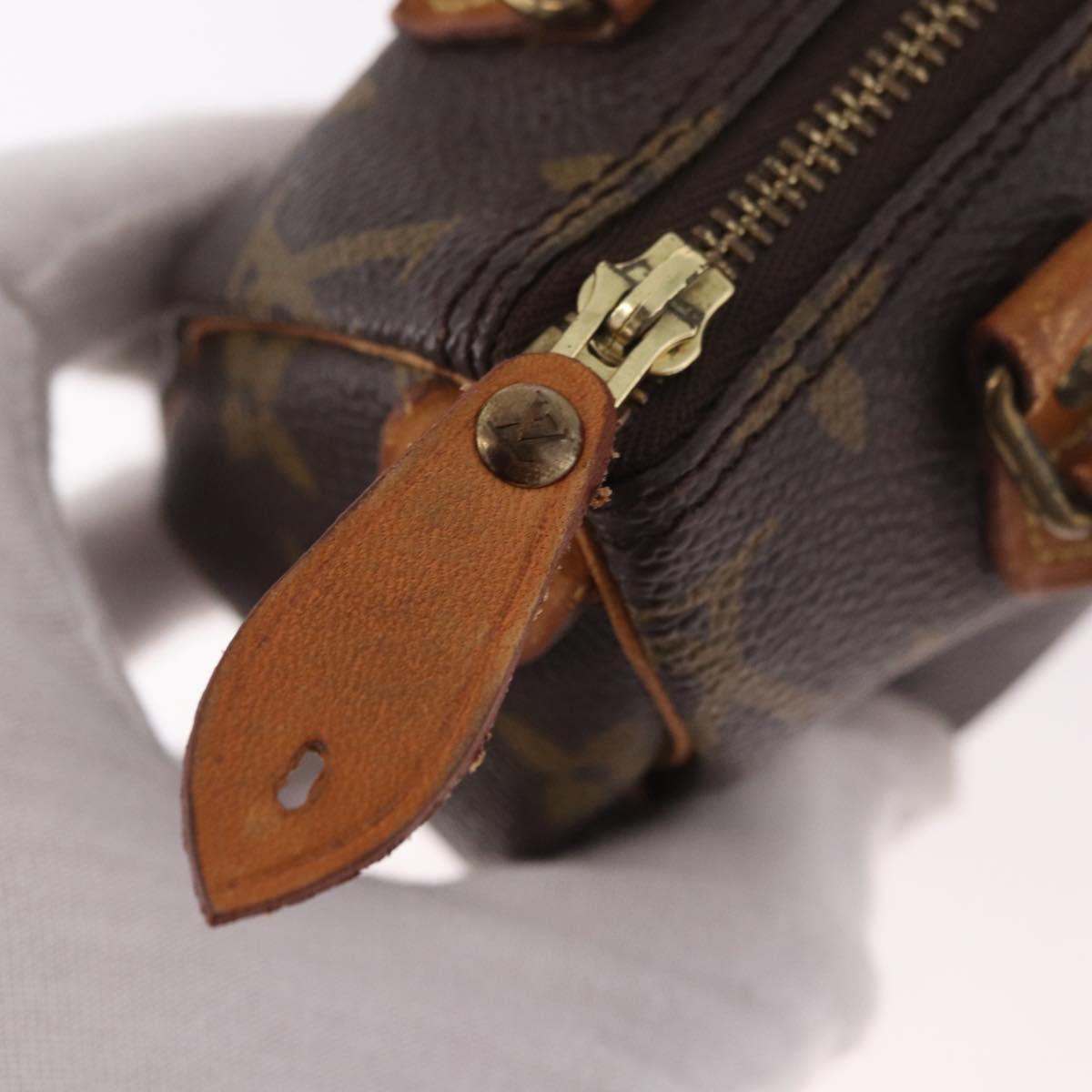LOUIS VUITTON Monogram Mini Speedy Hand Bag M41534 LV Auth ka4932